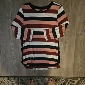 41 Hawthorn Multicolor Striped Long Sleeve Tee